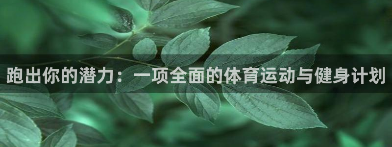 米兰体育报：跑出你的潜力：一项全面的体育运动与健身计划